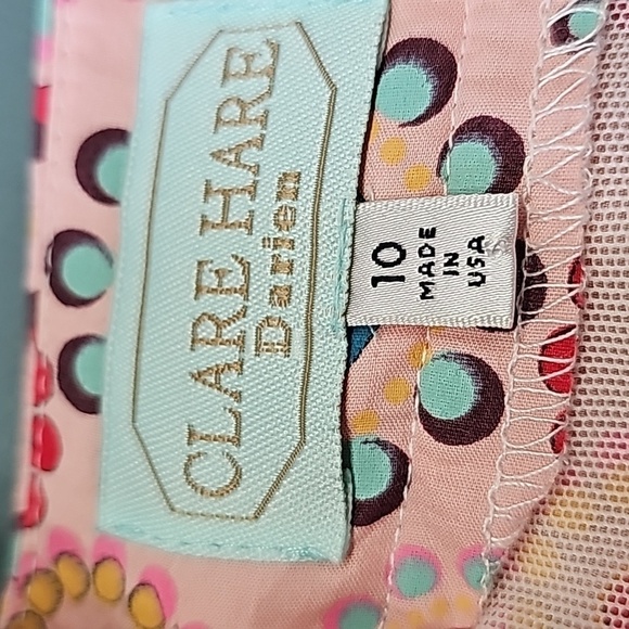 Clare Hare Darien skort. Vintage look. Floral, size 10 - Picture 3 of 9